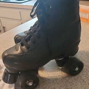 Classic Black Roller Skates. Can Use For Men, Women, Or Kids.